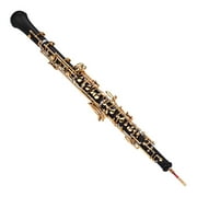 Synthetic Wood Oboe, C Key Semi automatic Style, Plated Keys, Woodwind Instrument